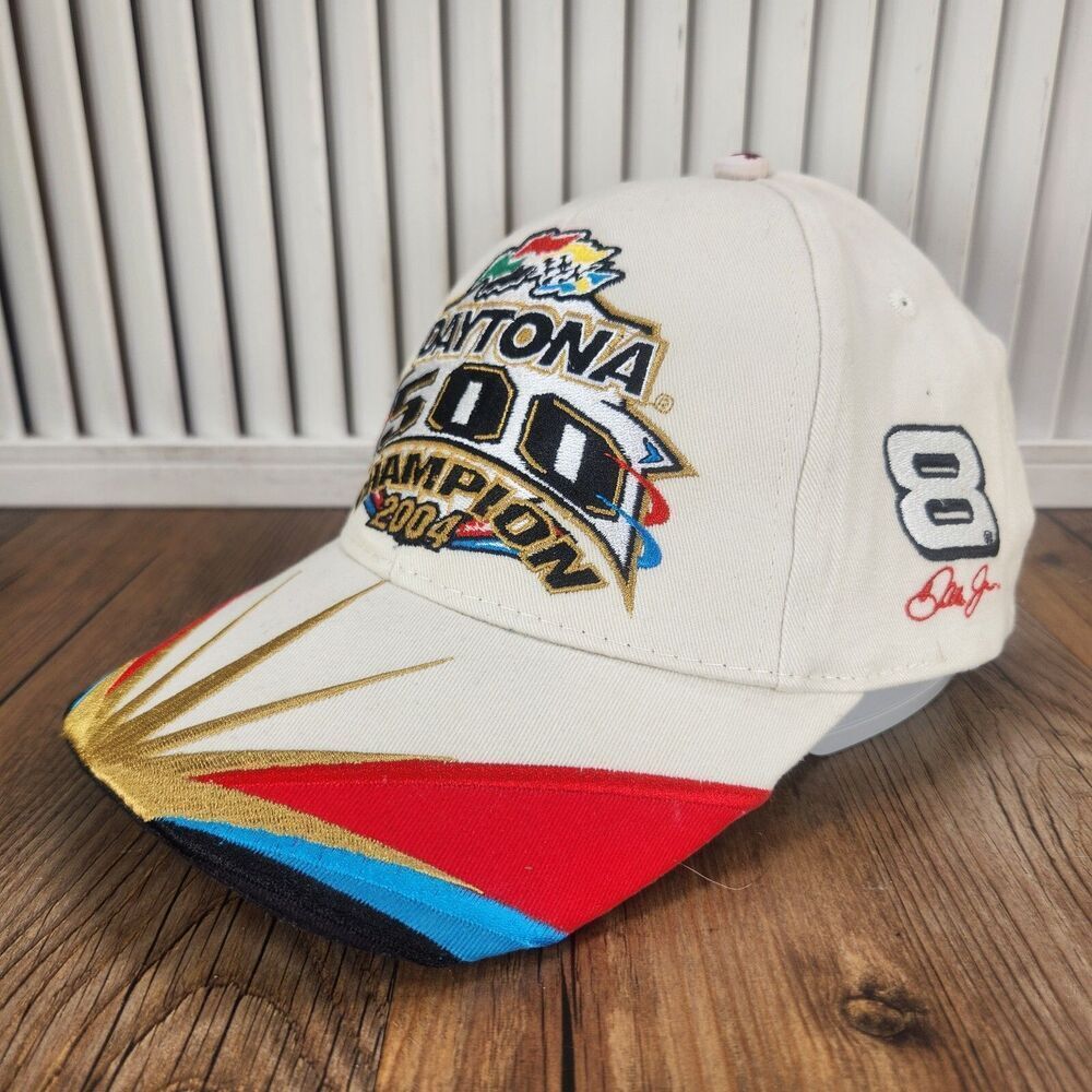 VTG Dale Earnhardt Jr. Daytona 500 2004 Champion #8 Hat Cap Chase Authentics